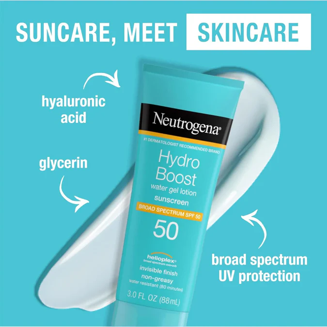 Neutrogena Hydro Boost Sunscreen Lotion SPF 50, (88ml)